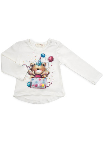 Комбинированный демисезонный набор детской одежды с мишкой (13228-86g-cream) Breeze