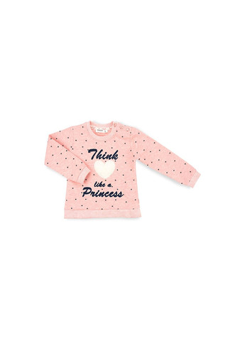 Комбинированный демисезонный набор детской одежды "princess" (11245-80g-peach) Breeze
