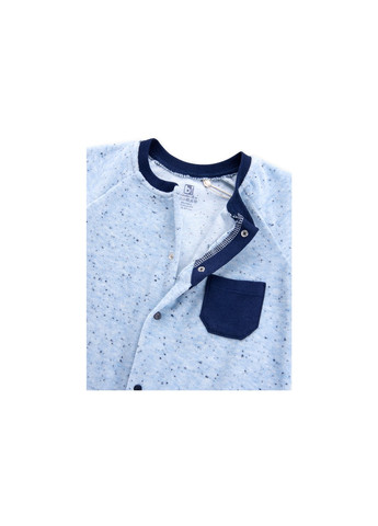 Человечек велюровый с карманчиком "London" (60169-68B-blue) BiBaby (257141607)