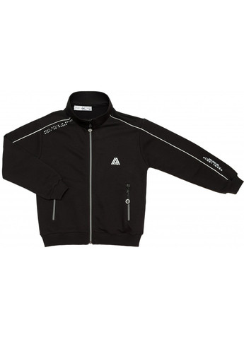Спортивный костюм на молнии (7052-146B-black) A-yugi (257140315)