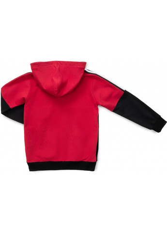 Спортивный костюм с капюшоном на молнии (12795-128B-red) Breeze (257141737)