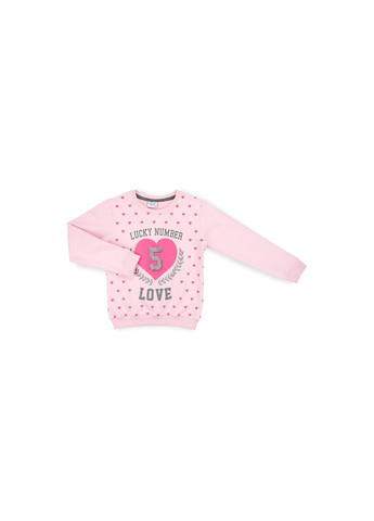 Спортивний костюм із серцем (9347-140G-pink) Breeze (257141042)
