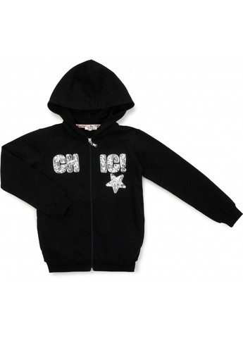 Спортивний костюм з паєтками (13097-128G-black) Breeze (257139711)