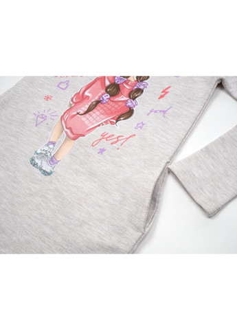 Бежева сукня з дівчинкою (16330-110g-beige) Breeze (257140034)