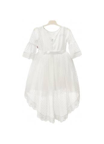 Комбинированное платье tivido праздничное с украшением (1866-128g-cream) Power (257139481)