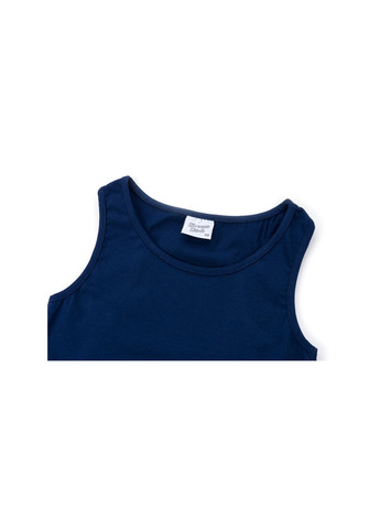 Голубое платье с сердцем в комплекте с топом (9051-134g-blue-peach) Breeze (257142283)