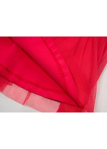 Розовое платье с фатиновой юбкой (6782-98g-pink) Pop Fashion (257143357)