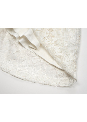 Комбінована сукня туніка мереживна (12952-86g-cream) Breeze (257141773)