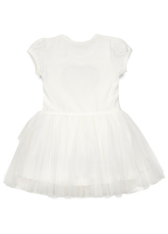 Комбинированное платье с сердцем (14104-98g-cream) Breeze (257141025)