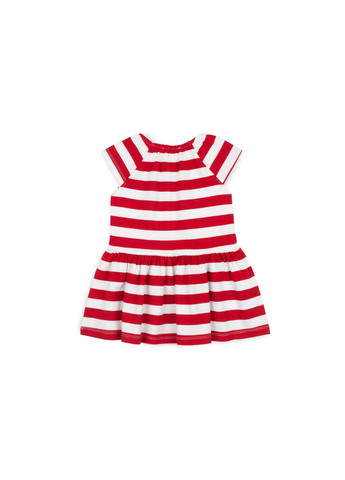 Красное платье в полоску (11813-86g-red) Babyjoy (257142387)