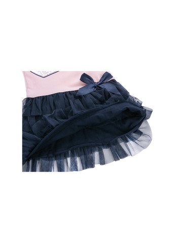 Персиковое платье с многослойной юбкой "dance" (8754-98g-peach) Breeze (257139877)