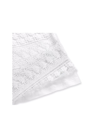 Комбинированное платье кружевное (8859-134g-cream) Breeze (257139650)