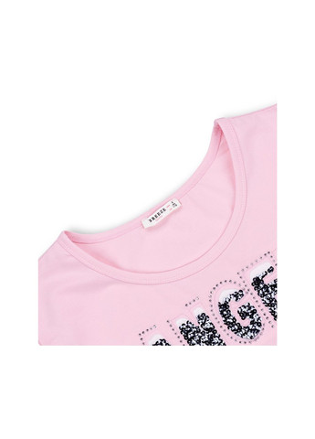 Розовое платье с топом "angel" (10254-152g-pink) Breeze (257139767)