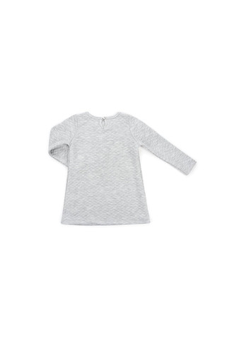 Серое платье с бантом (11533-110g-gray) Breeze (257140812)