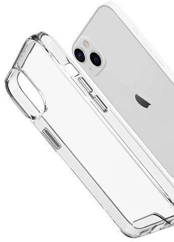 Противоударний Силиконовый Чехол Space Silicone Case для iPhone 14 Plus Прозрачный No Brand (257161637)