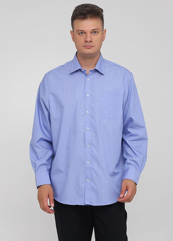 Синяя кэжуал рубашка C&A