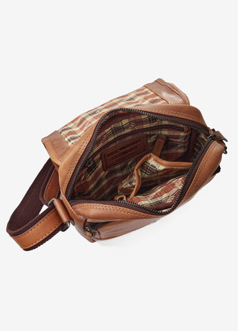 Сумка чоловіча шкіряна крос-боді маленька HILL BURRY (257144336)