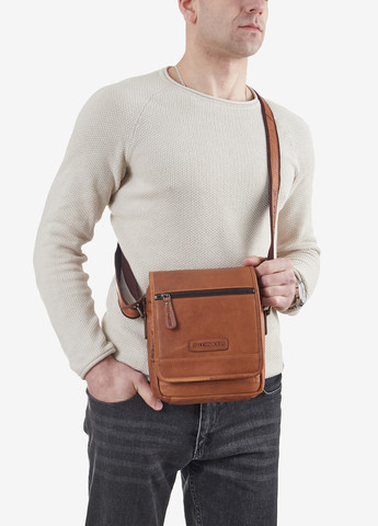 Сумка чоловіча шкіряна крос-боді маленька HILL BURRY (257144336)
