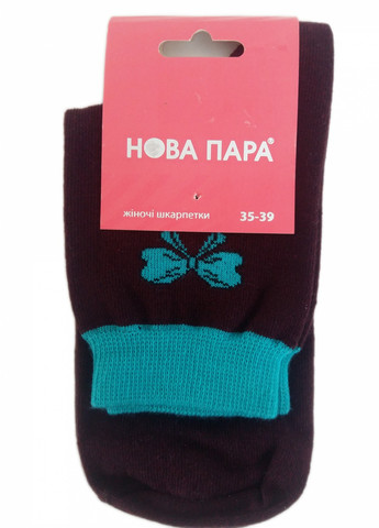 Бордові шкарпетки тм "нова пара" 190 (акріл) НОВА ПАРА (257155516)