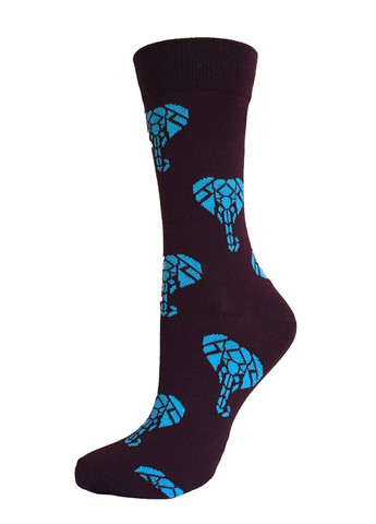 Комбинированные носки из хлопка НОВА ПАРА (257155569)