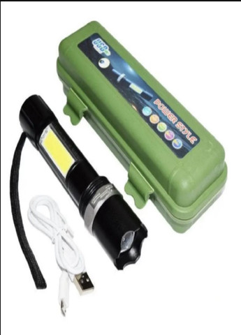 Ліхтарик кишеньковий потужний + лампа BL 9626 COB 5391 заряджання від usb No Brand (257169841)