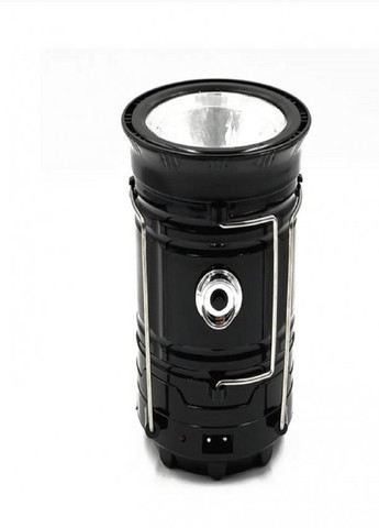 Ліхтар-лампа акумуляторний для кемпінгу UKC G5800 сонячна батарея функція Powerbank Чорний No Brand (257169832)