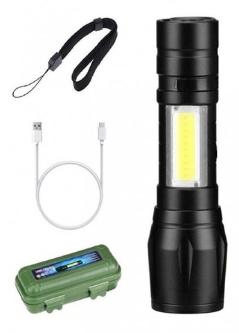 Світлодіодний ручний акумуляторний ліхтар Police X-Balog BL-51 у кейсі No Brand (257169815)