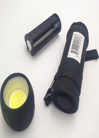 Ліхтарик ручний COB світлодіодний гумовий потужний ліхтар на батарейках 3*ААА Flash Light К-4160 No Brand (257169822)