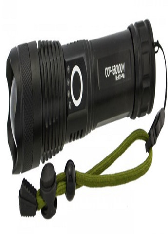 Ручний тактичний ліхтар X-Balog BL-X71-P50/6987 акумуляторний 5 режимів роботи Zoom з/в USB Чорний No Brand (257169848)
