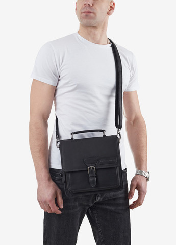 Сумка чоловіча шкіряна крос-боді середня Сrossbody HILL BURRY (257171708)