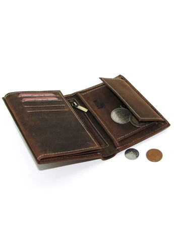 Кожаное мужское портмоне DNK Leather (257179694)