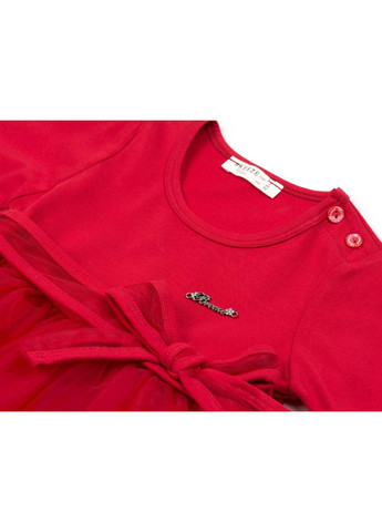 Красное платье с фатиновой юбкой (12302-86g-red) Breeze (257208872)
