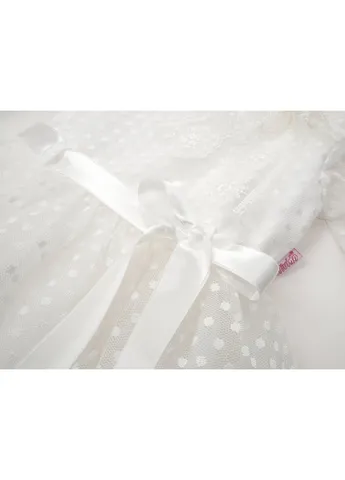 Комбинированное платье tivido праздничное с украшением (1866-116g-cream) Power (257207551)
