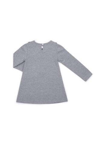 Серое платье с пуговичками (9680-98g-gray) Breeze (257207232)