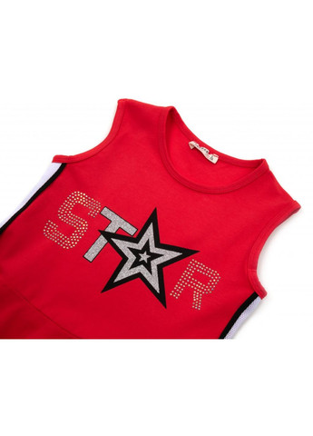 Червона сукня із зіркою (14410-152g-red) Breeze (257206840)