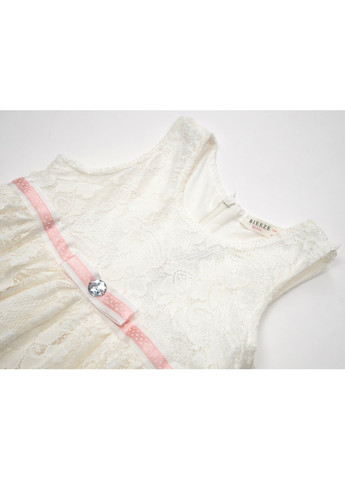 Комбінована сукня туніка мереживна (12952-80g-cream) Breeze (257209316)