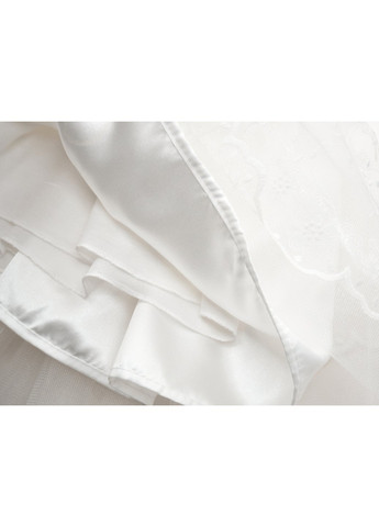 Комбинированное платье tivido праздничное с украшением (2135-92g-cream) Power (257207546)