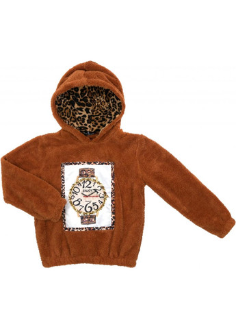 Комбінований демісезонний набір дитячого одягу з годинником (1163-146g-brown) NA