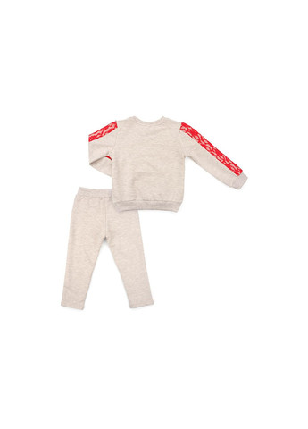 Комбинированный демисезонный набор детской одежды с кружевными вставками (10072-110b-beige) Breeze