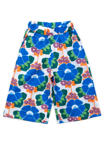 Комбінований літній набір дитячого одягу з палаццо (cl0134032-cl0154007-128g-blue) Cloise