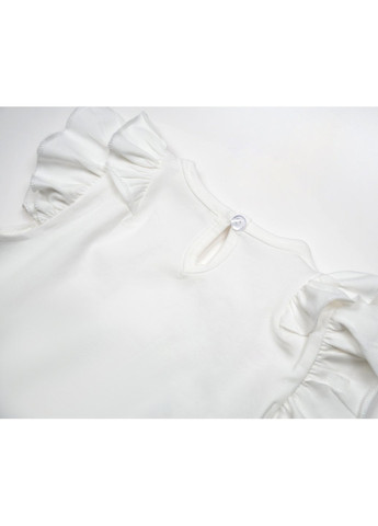 Комбінований літній набір дитячого одягу з балеринкою (13730-92g-cream) Breeze