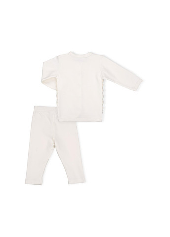 Бежевый демисезонный набор детской одежды интеркидс с розочками (2364-74g-beige) Power