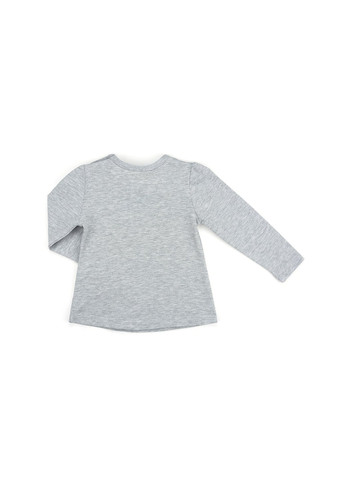 Серый демисезонный набор детской одежды с бантиками (10527-80g-gray) Breeze