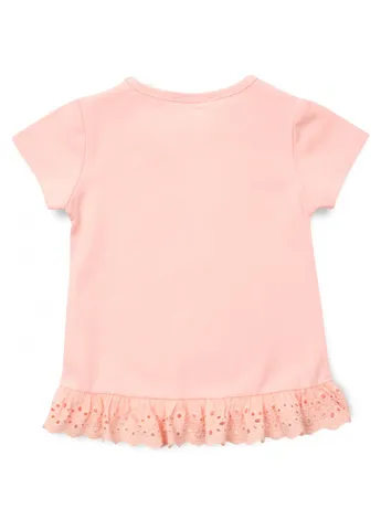 Комбінований літній набір дитячого одягу з однорогом (13741-104g-peach) Breeze