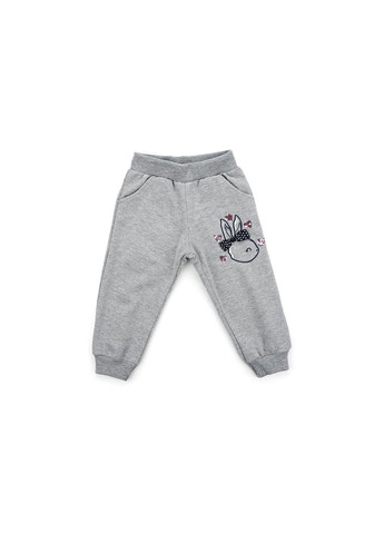 Комбинированный демисезонный набор детской одежды с кроликом (11406-80g-pink) Breeze