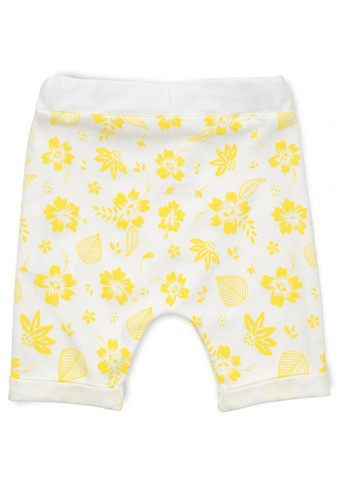 Комбінований літній набір дитячого одягу la mona з пташкою (10508-86g-yellow) Power