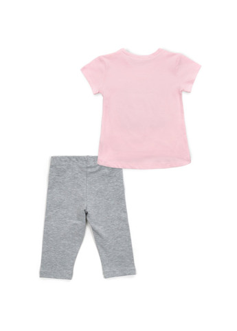 Комбінований літній набір дитячого одягу "78" (14246-110g-pinkgray) Breeze