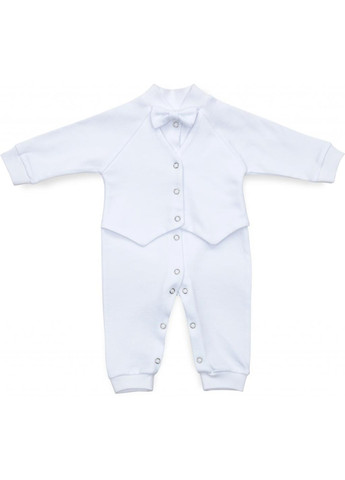 Білий демісезонний набір дитячого одягу тм баранчик бо для хрещення (078-01-56b-white) Power