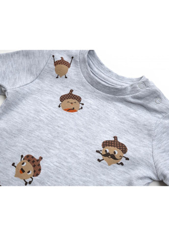 Голубой демисезонный набор детской одежды с жилетом (2824-86b-blue) Tongs