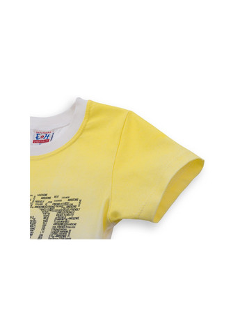 Желтый летний набор детской одежды футболка "cool" с шортами (8867-98b-yellow) Breeze